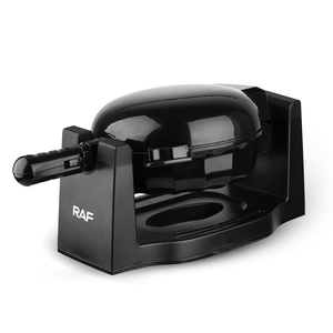 เครื่องทำวาฟเฟิล RAF 1800W ขนาด 21 ซม. แบบหมุนได้ สำหรับใช้ในครัวเรือน ขนาดใหญ่ ให้ความร้อนสม่ำเสมอ แผ่นเคลือบกันติด ทำเค้กได้หลากหลายรูปแบบ - Product Image 2