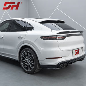 Alerón medio trasero <span class=keywords><strong>TKT</strong></span> de fibra de carbono para coche para Porsche Cayenne 9Y0 COUPE 2018-UP - Product Image 2