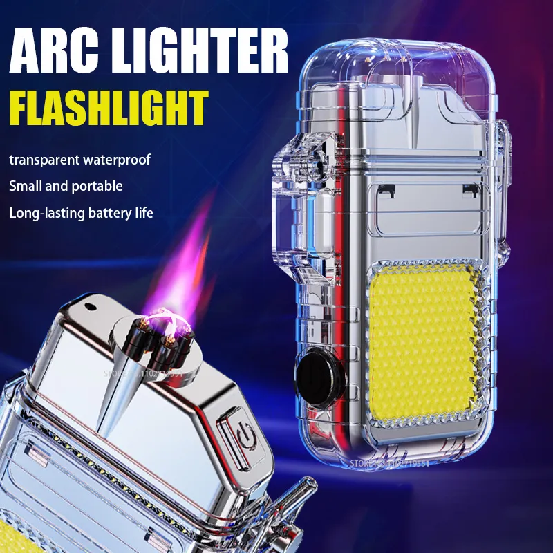 Dual-Arc-USB-Wiederaufladbares Plasma winddicht flammenloses Logo individuelles Primo-Laser-Elektrofeuerzeug