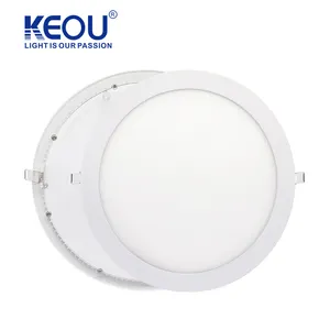 High quality customized 15w 12w 7w 5w led round ceiling led downlight pot light dimmable light panel