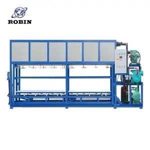 High quality Robin Production direct cooling Block ice machines 10 ton for ice sculpture china