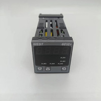 West P6010 1/16 DIN LED Display Digital Indicator Temperature Controller IP66 Rated 0.1C Resolution Serial Port Universal Input