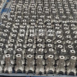 مثقاب DTH من تصميم DrillMore الروسي، مقاس 130-130 مم، من الفولاذ الكربوني، أداة حفر متينة مصنوعة بالطرق، لتعدين الفحم، يعمل بضغط هواء منخفض/عالي - Product Image 6