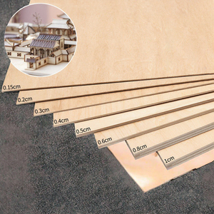 <span class=keywords><strong>Contreplaqué</strong></span> découpé au laser de première qualité, robuste et écologique, 2mm-10mm, en bouleau/peuplier/aulne/noyer/tilleul, émission de formaldéhyde E0 - Product Image 3