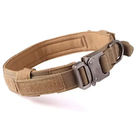 Laisse de chien tactique réglable, en nylon durable, pour la marche et l'entraînement, accessoire pour animaux de compagnie avec impression personnalisée, écharpe décorative