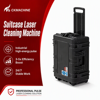 Machine de décapage de rouille au laser à fibre pulsée, équipement de nettoyage laser refroidi par air pour la rénovation de navires, automobiles et moules, norme européenne