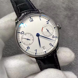 Relojes mecánicos de diseñador para hombre, reloj de pulsera con correa de cuero genuino, reloj con esfera redonda - Product Image 1