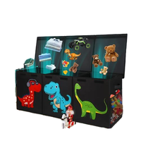 2024 bébé jouets boîte de rangement explosif nouveaux produits Extra Large pliable enfants dessin animé Animal tissu roman boîte pour jouet