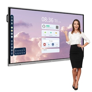 Nhà máy giá rẻ 65 75 85 inch tất cả trong một bảng thông minh pizarra interactiva kỹ thuật số màn hình cảm ứng - Product Image 1