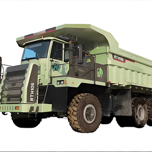 Camión Minero de Servicio Pesado de 100 Toneladas RTH156, Camión Volquete Grande con Neumáticos <span class=keywords><strong>Gigantes</strong></span> para Minería y Motor Potente en Oferta - Product Image 1