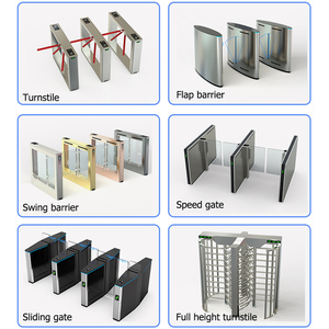 Tourniquet pleine hauteur haute performance à double voie, barrière automatique pour entrée ferroviaire, solution de sécurité pour lieux fréquentés - Product Image 5