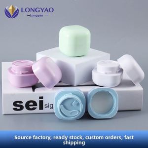 Envase Cosmético de Doble Capa y Cuatro Lados para Crema Facial, Mascarilla y Desmaquillante, 5g 50g 100g 30g, Estilo Macaron - Product Image 2