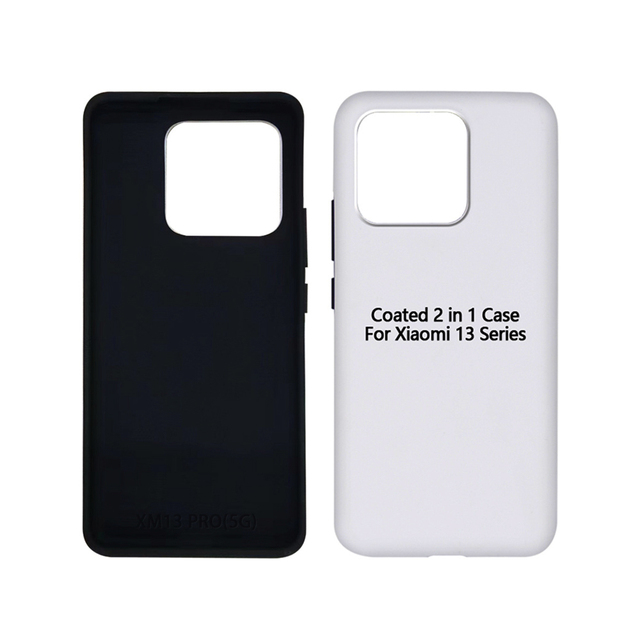 MOMOTECH Sublimation Blank 3D 2 in 1 Tough Coated Customization Phone Case for Xiaomi 13 Series Sublimation Phone case