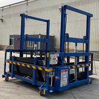 Plateforme de chargement mobile hydraulique à long plateau 1600x2600mm 3 tonnes pour chargement de palettes