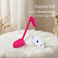Leistungsstarker Ferngesteuerter Erwachsenen-Vibrator Sextoys Massageprodukte Eiförmige Vagina-Kegel-Kugeln Vibrator Sexspielzeug für Frauen