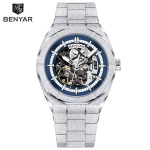 Reloj Mecánico Automático BENYAR 5212 para Hombre, 41 mm, Resistente al Agua, Acero Inoxidable, Relojes Analógicos Hombre - Product Image 1