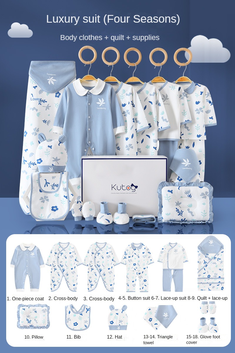 Blue Four Seasons (18 pieces)