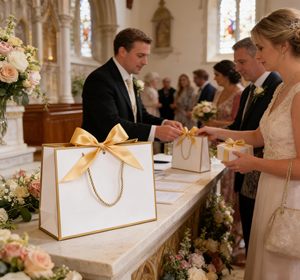 Sacs en carton blanc personnalisés de haute qualité pour les petites entreprises, adaptés à <span class=keywords><strong>la</strong></span> <span class=keywords><strong>logistique</strong></span> e-commerce, aux festivals, aux promotions et aux cadeaux - Product Image 4