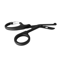 Ciseaux médicaux pour traumatisme, ciseaux à pansements, ciseaux à boucle avec mousqueton, acier inoxydable, kit de pratique de suture médicale, chirurgical
