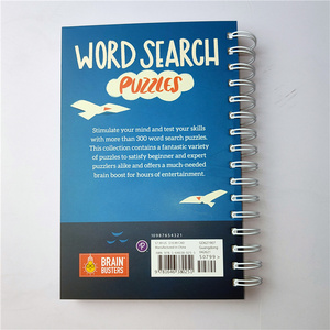 Libri di indovinelli con rilegatura a spirale e copertina morbida, con stampa personalizzata e logo - Product Image 2