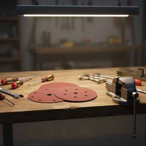 TTAKE Disco de Lijado Autoadhesivo de 100 mm, 8+1 Agujeros, Grano P100, Abrasivo de Corindón para Herramientas Eléctricas - Product Image 3