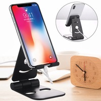 Support de téléphone pliable en PP - Support multi-angles réglable pour smartphone et tablette, support universel portable