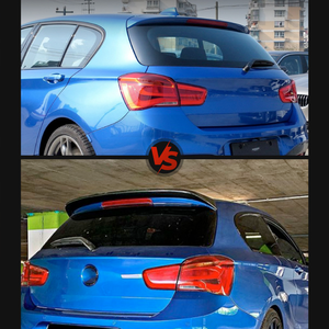 Spoiler Posteriore Singolo in ABS Lucidato per <span class=keywords><strong>BMW</strong></span> Serie <span class=keywords><strong>1</strong></span> 118i 125i F20 <span class=keywords><strong>F21</strong></span> 2011-2019, Parte Modificata con Nastro 3M di Alta Qualità - Product Image 3