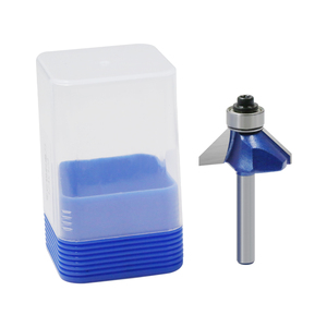 LAVIE 1/4 'Shank kualitas profesional Chamfer Bit <span class=keywords><strong>Router</strong></span> Bit Woodworking H07018 - Product Image 6