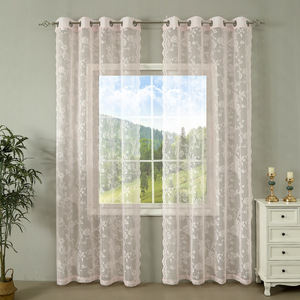 <span class=keywords><strong>Tende</strong></span> Decorative in stile romantico <span class=keywords><strong>e</strong></span> tradizionale in <span class=keywords><strong>pizzo</strong></span> floreale Vintage - Product Image 4