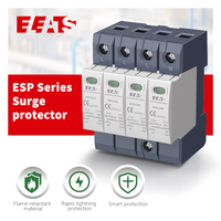 Dispositifs de protection contre les surtensions électriques ELEATS 1P-2P-3P-4P 20/40kA, dispositifs de protection contre les surtensions AC SPD DC pour systèmes solaires photovoltaïques industriels
