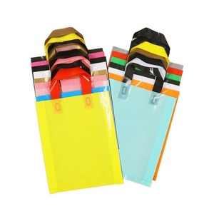 Biểu tượng tùy chỉnh màu sắc kích thước bền PE túi nhựa mua sắm với xử lý cho quần áo Túi xách vớ giày-tùy chỉnh in ấn - Product Image 4