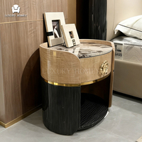 Ensemble complet de meubles de chambre à coucher de luxe en bois pour toute la pièce, avec lit king size, pour la maison