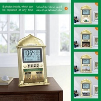 Usine chinoise Vente en gros Horloge numérique multifonction Azan pour mosquée Horloge de prière musulmane Horloge de table et murale Azan Masjid