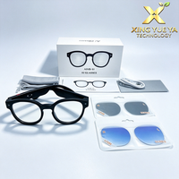 Occhiali Intelligenti AIMB S1 con Fotocamera HD 1080P, Chat GPT, Riconoscimento Immagini AI, Registrazione, Musica, Chiamate BT, Traduttore in Tempo Reale, Trasferimento WIFI