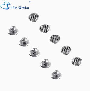 Bottone linguale dentistico ortodontico legabile con Base rotonda/quadrata per vendita calda <span class=keywords><strong>MIM</strong></span> un pezzo bottone linguale da - Product Image 5