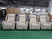 Business Car Mikro faser Sitz Power Rec lining Luxus bus Elektrischer Sofas tuhl Ven Sitze Theater Sitzplätze für 4
