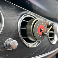 Diffuseur d'arômes pour grille d'aération de voiture, diffuseur d'arômes en forme de tourne-disque, diffuseur d'arômes photo, parfum de voiture, ornement décoratif de parfum solide