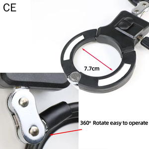 Cavo Antifurto per Bici in Acciaio da 1,1m, Manette per Bicicletta, Cavo per E-Scooter, Bici Elettrica Pieghevole, Scooter, con Chiave - Ingrosso Fabbrica - Product Image 5