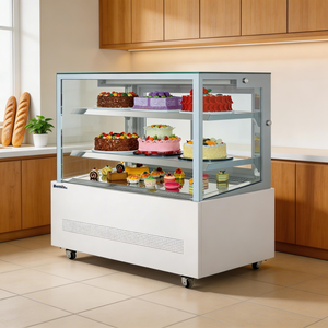 Vitrina <span class=keywords><strong>de</strong></span> Dos Niveles para Exhibición <span class=keywords><strong>de</strong></span> Pasteles para <span class=keywords><strong>Catering</strong></span> - Product Image 2