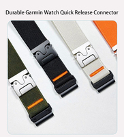Tali Magnetik Nilon Elastis Lepas Cepat 20mm 22mm 26mm untuk Jam Tangan Garmin