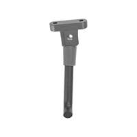 Béquille de scooter ULIP durable et moderne grise, support latéral de 8,5 pouces pour M365/Kukirin G2 Pro DB, support de stationnement électrique - Installation facile
