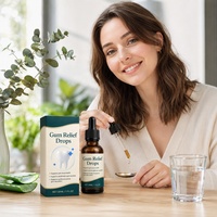 OEM 30ml Gouttes d'extrait d'aloe vera pour améliorer la santé des gencives - Complément alimentaire naturel pour le soin des gencives et le nettoyage des dents