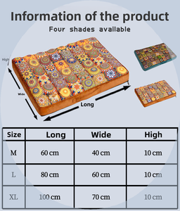 Hochwertiges Ganzjahres-Hundebett Abnehmbare Waschbare Warme Rechteckige Große Haustier-Schlafmatte - Product Image 5