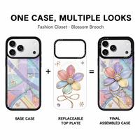 Coques de téléphone portable magnétiques antichoc en gros, motif personnalisé, plaque arrière remplaçable pour iPhone 18 Pro Max