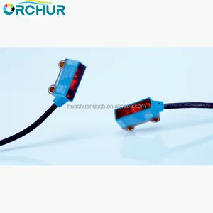 Sensor fotoelektrik Huachuang W2, Sensor fotolistrik mikro yang benar dan efisien untuk ruang pemasangan ketat