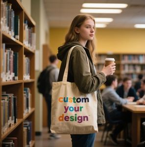 Custom Logo Size Printed Eco Friendly Recycled <b>Plain</b> <b>Bulk</b> Cotton Canvas Ladies Shopping <b>Tote</b> <b>Bag</b> Promotion Gift Handbag - Product Image 1