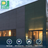Panneau en Fibro-ciment Décoratif Couleurs Personnalisées Ignifuge Anti-déformation Durable pour Usage Industriel et Commercial