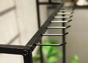 Espositore da Terra in Metallo per Negozio di <span class=keywords><strong>Abbigliamento</strong></span> Boutique, per Cinture in Vera Pelle da <span class=keywords><strong>Uomo</strong></span>, Cravatte in Seta, Accessori e Ganci Appendiabiti - Product Image 4