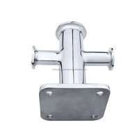Offre Spéciale – Borne de Ancrage Simple en Acier Inoxydable 316 Haute Performance pour Quais de Bateaux
