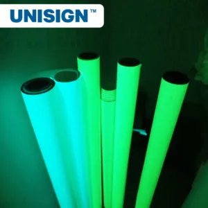 Selbstklebende Glow In The Dark Aufkleber Reflektierende Vinyl Film